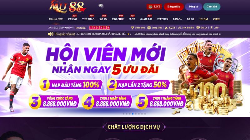 Hi888 cung cấp dịch vụ nạp và rút tiền nhanh chóng và đáng tin cậy - Hi888