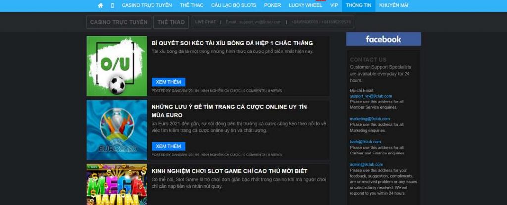 Giao diện đạt chuẩn 6M88 rất bắt mắt - 6M88